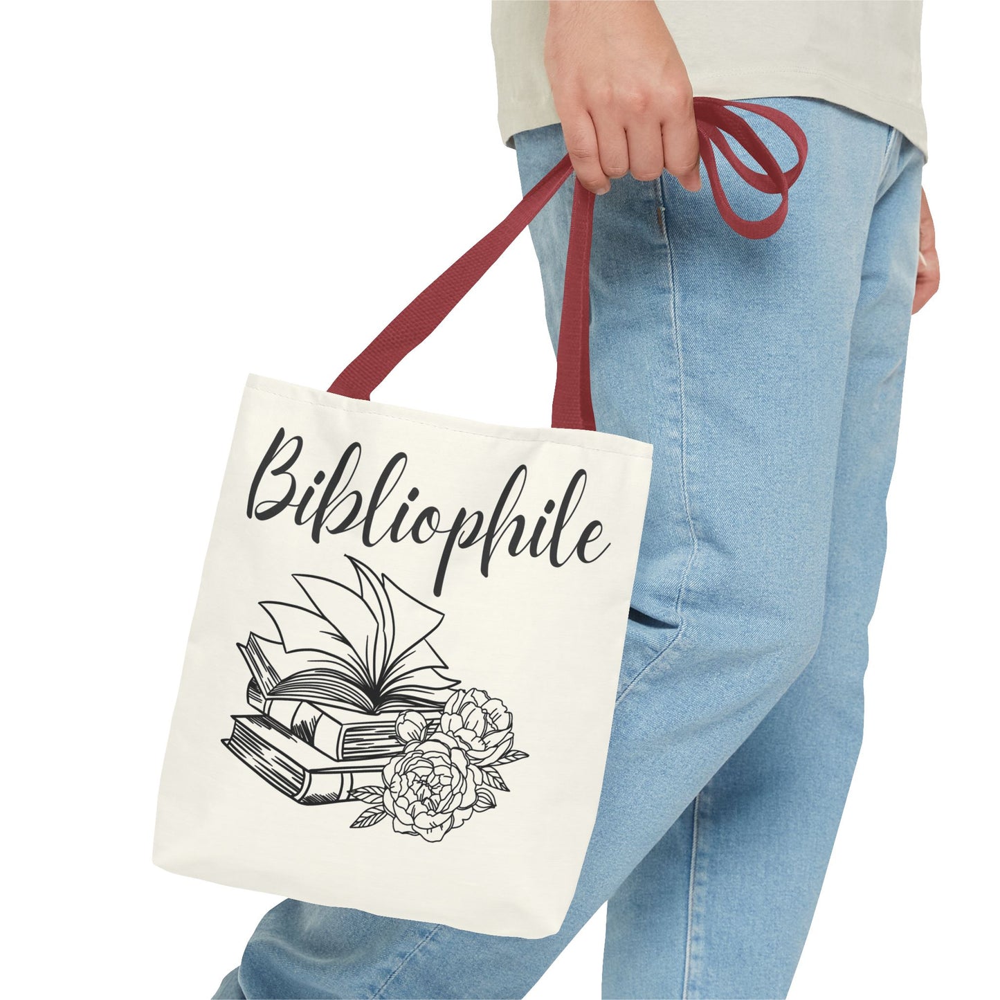 Bookish Tote Bag - Bibliophile Design