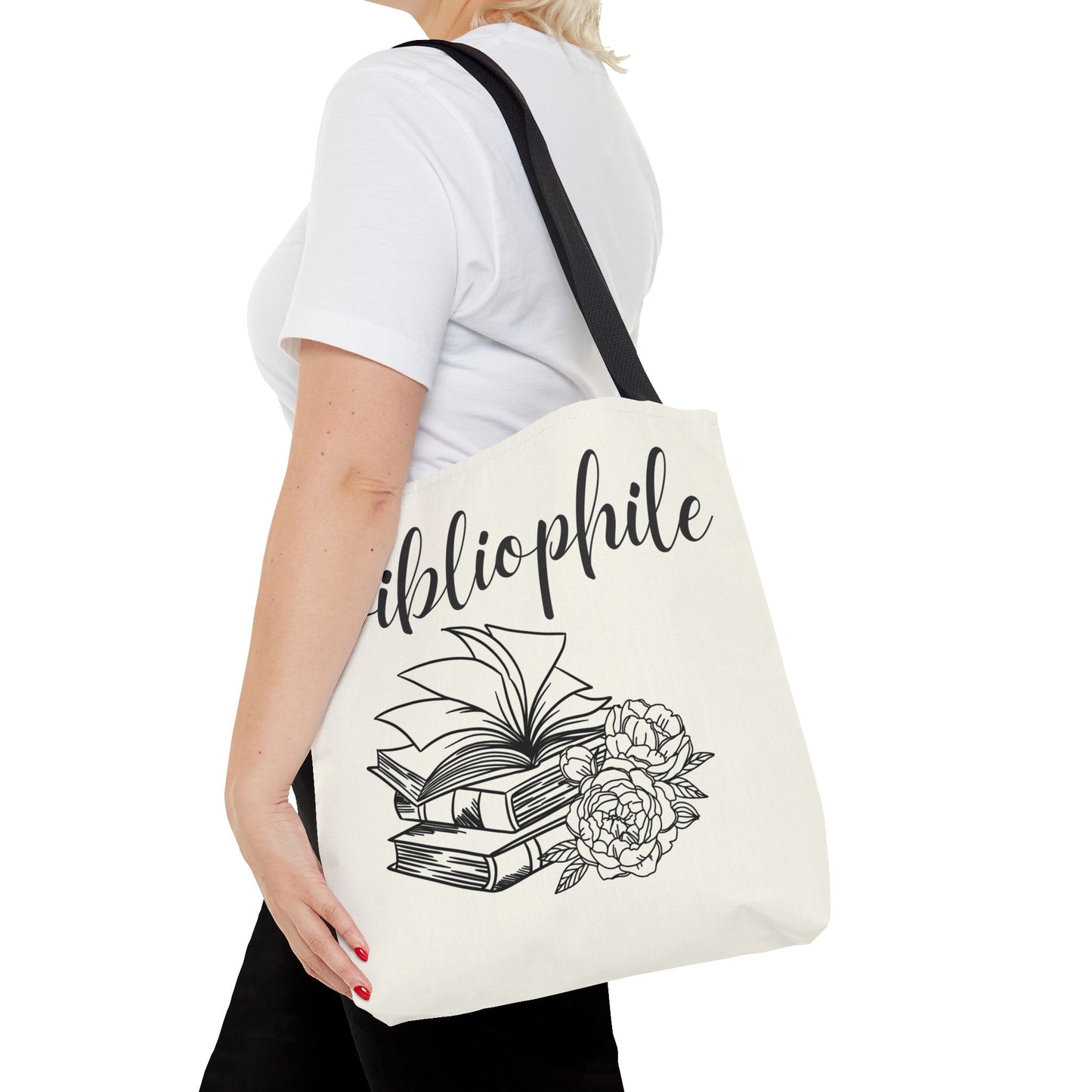 Bookish Tote Bag - Bibliophile Design