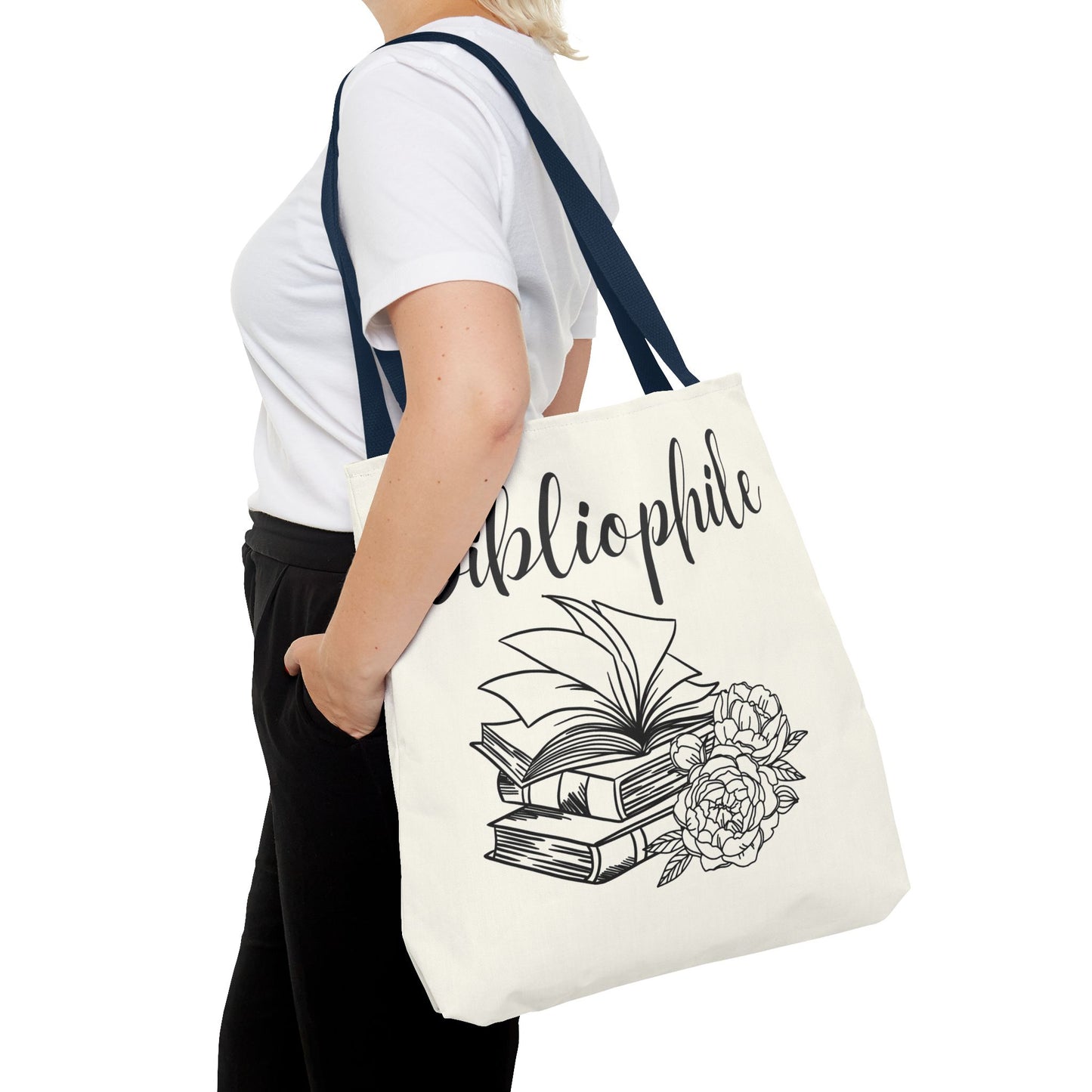 Bookish Tote Bag - Bibliophile Design