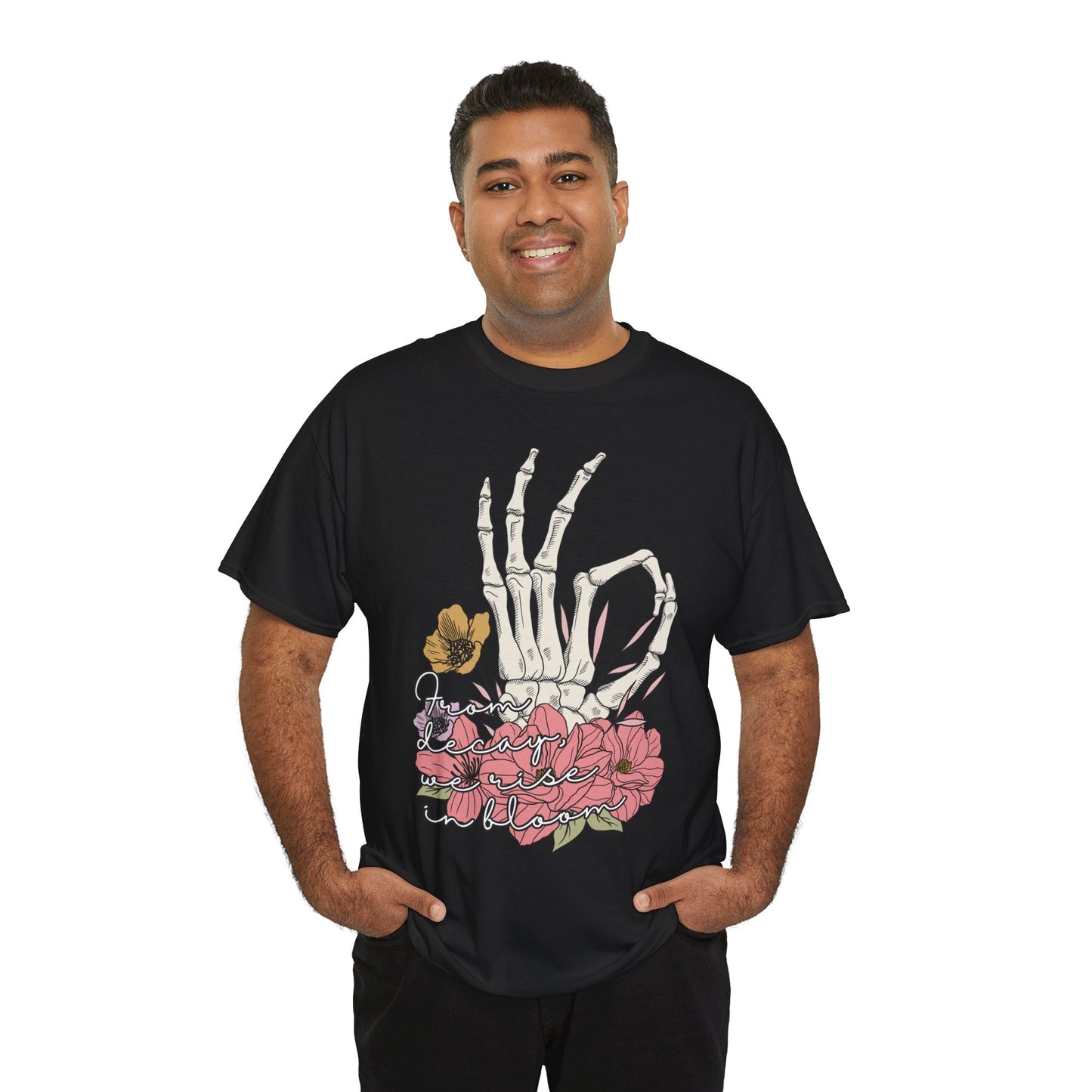 From Decay, We Rise in Bloom Besties Shirt