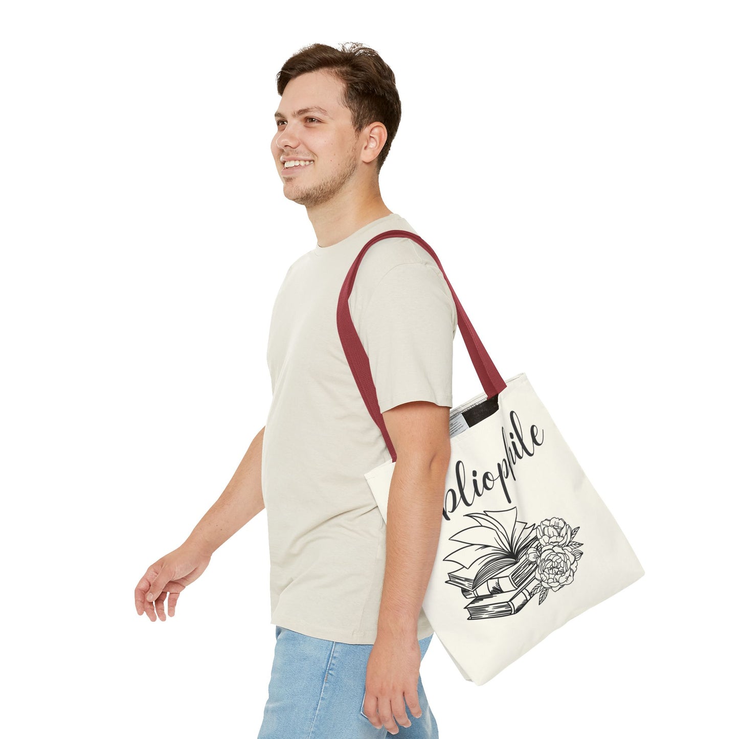 Bookish Tote Bag - Bibliophile Design