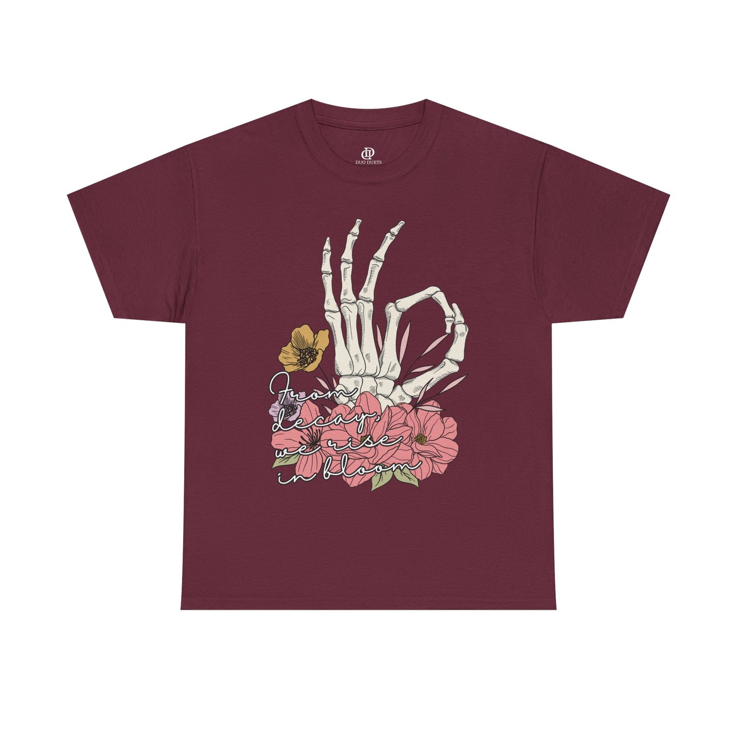 From Decay, We Rise in Bloom Besties Shirt