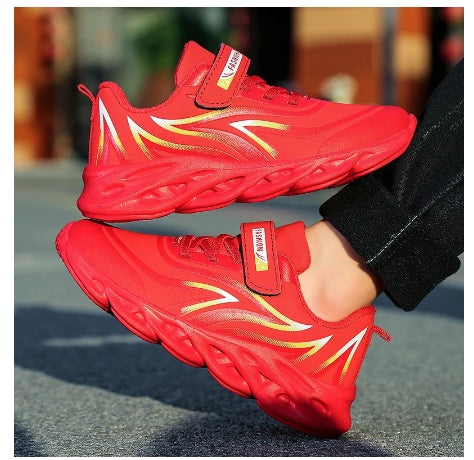 Waterproof And Velvet Cotton Shoes For Older Children