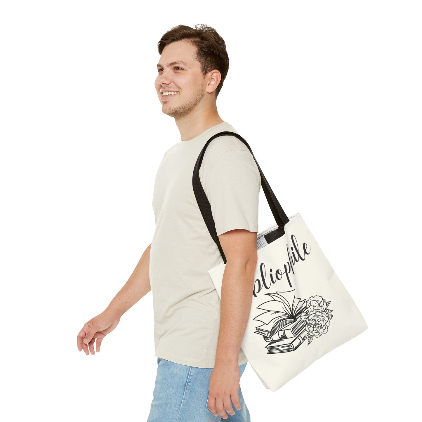 Bookish Tote Bag - Bibliophile Design