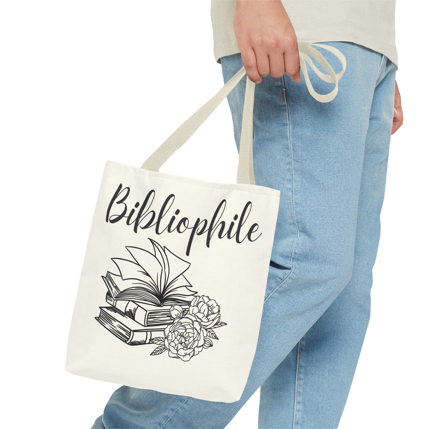 Bookish Tote Bag - Bibliophile Design