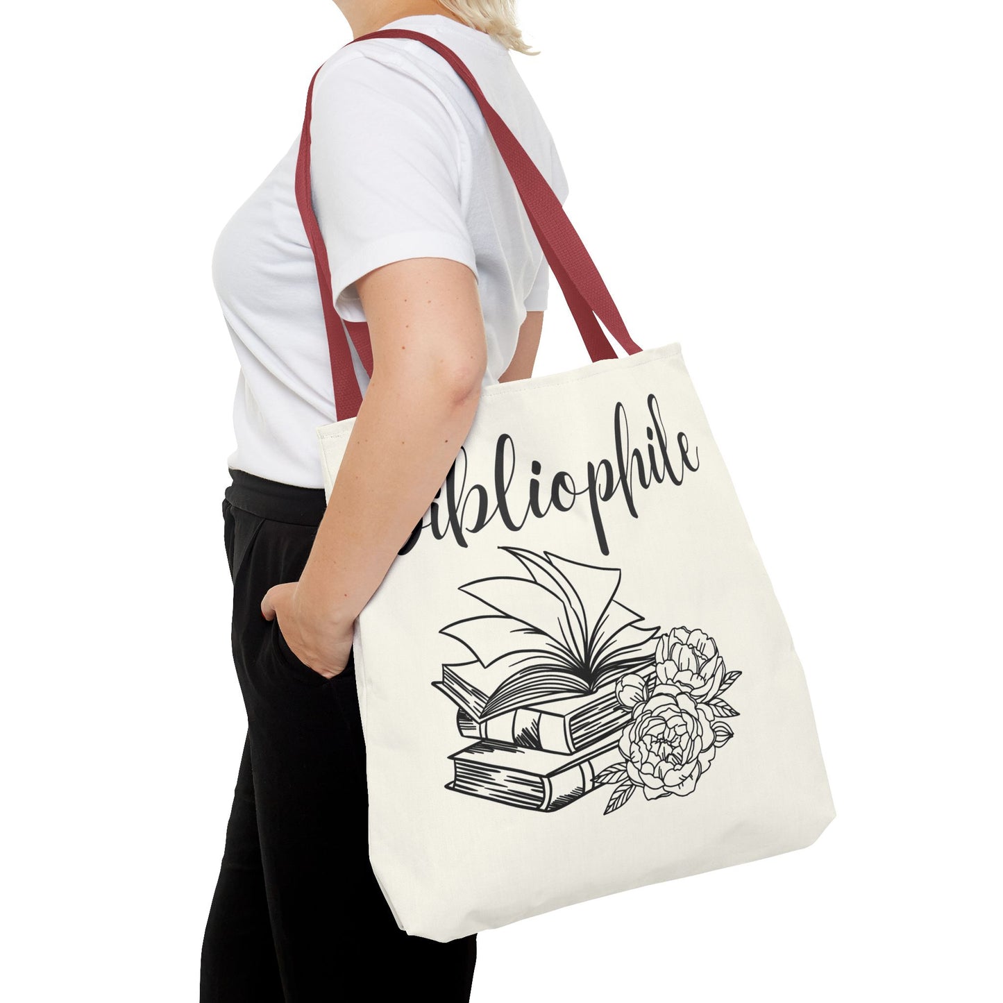 Bookish Tote Bag - Bibliophile Design