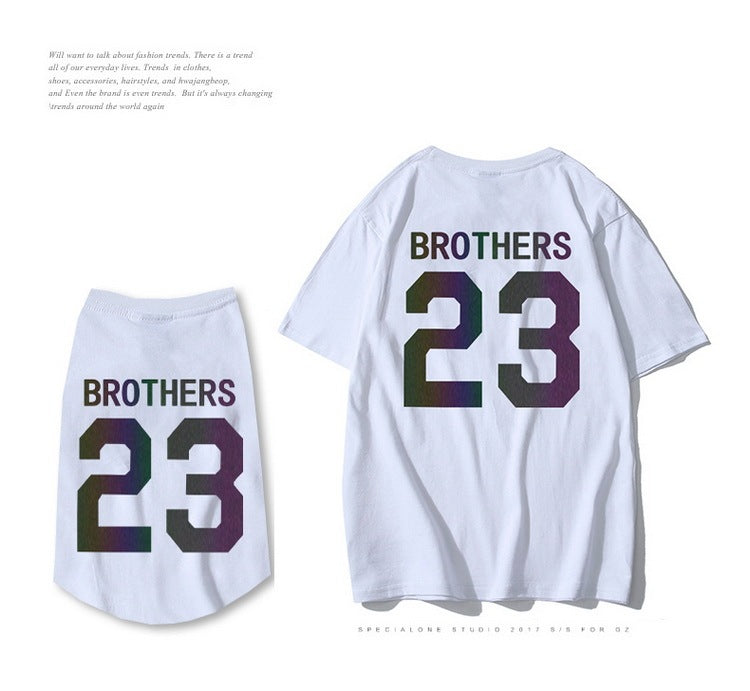 Thin Reflective Owner Pet Parent-Child Wear