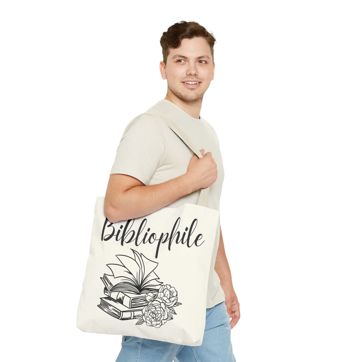 Bookish Tote Bag - Bibliophile Design