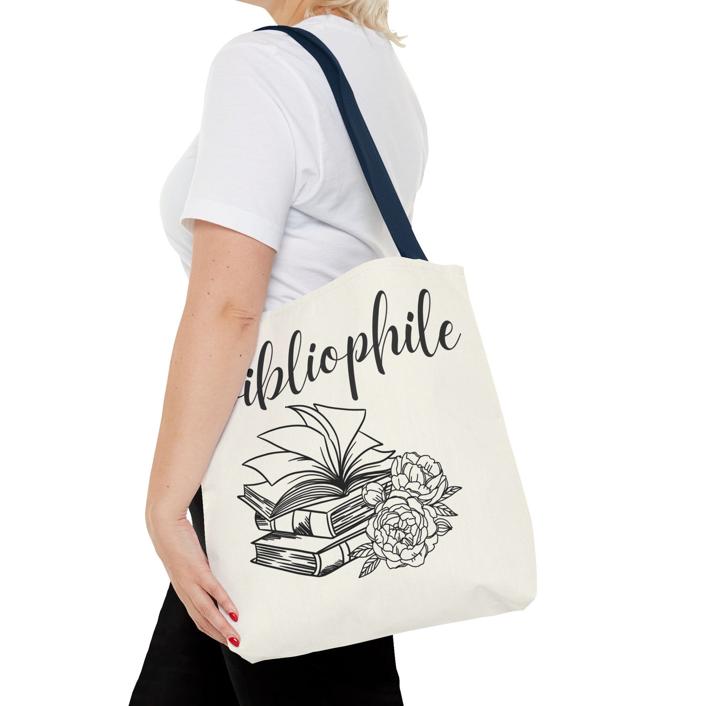 Bookish Tote Bag - Bibliophile Design