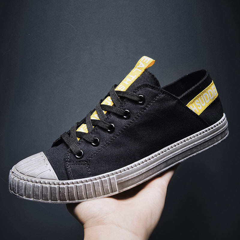 Breathable canvas shoes