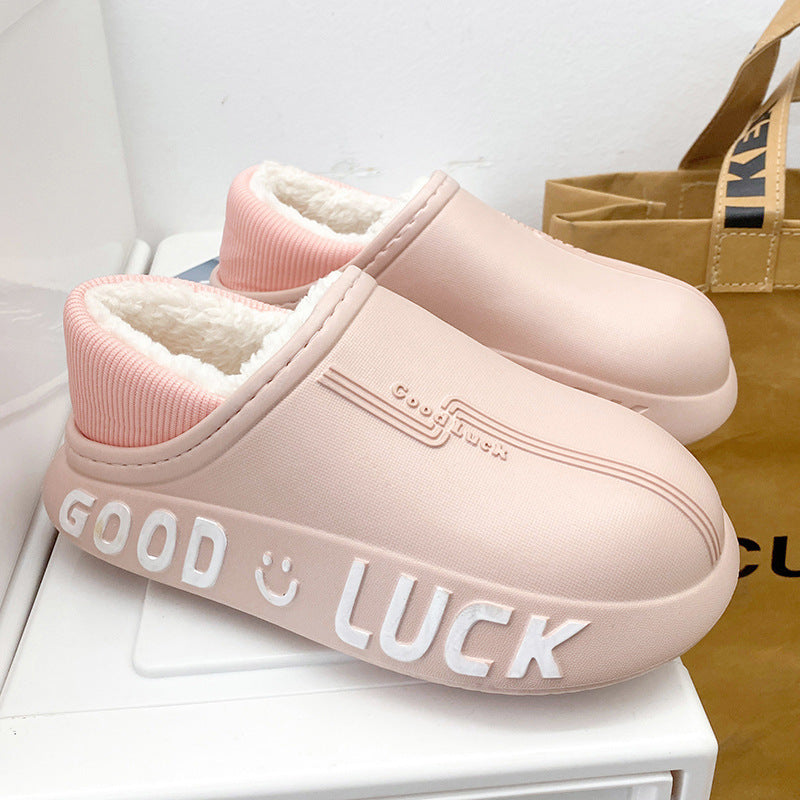 Fashionable Non-slip Lightweight Thermal Slippers