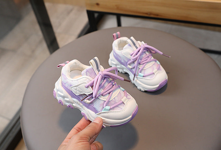 Children Dad Shoes Mesh Casual Running