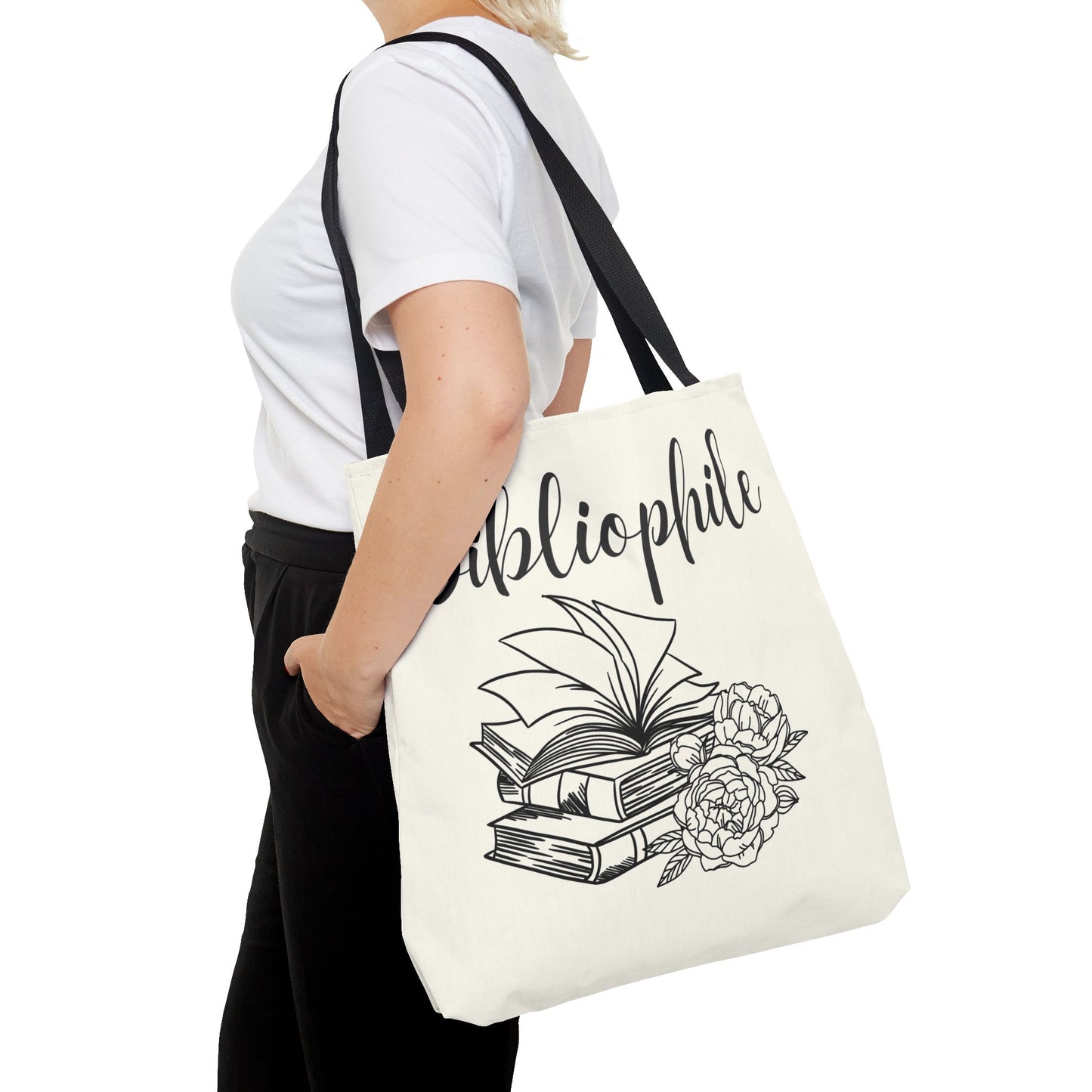 Bookish Tote Bag - Bibliophile Design