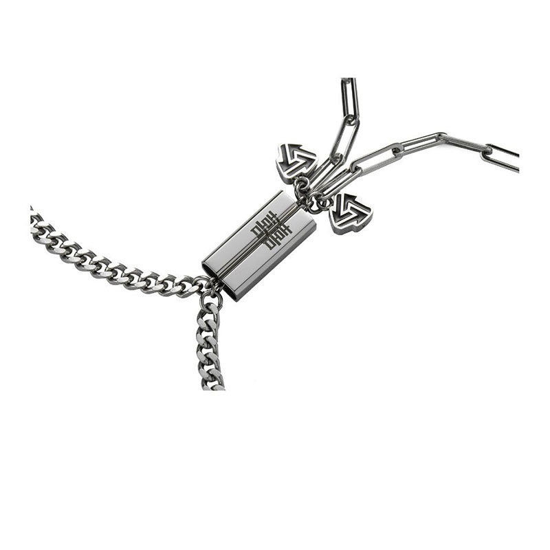 Titanium Steel Tie Knot Bracelet For Couples