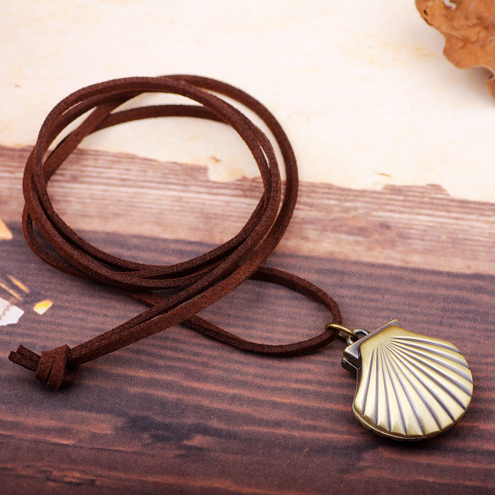 Shell Pocket Watch
