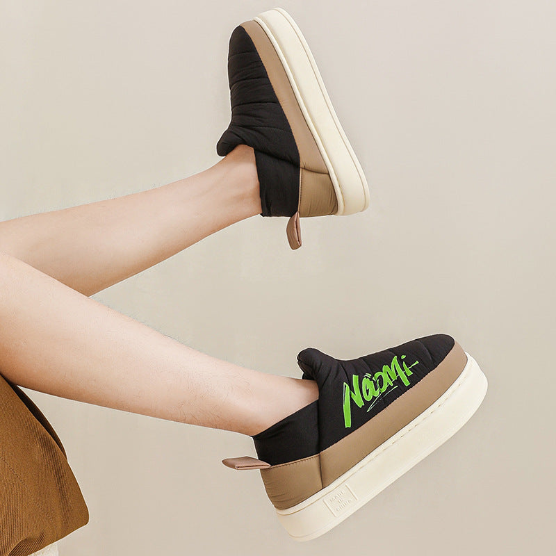 Warm Platform Slippers For Ladies