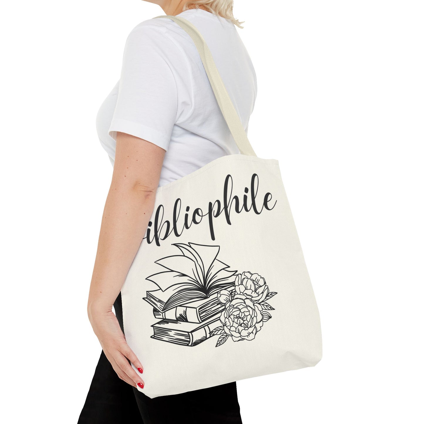Bookish Tote Bag - Bibliophile Design
