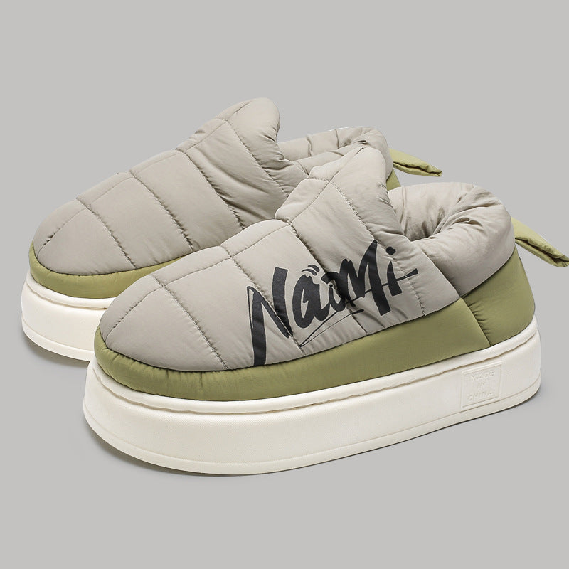 Warm Platform Slippers For Ladies