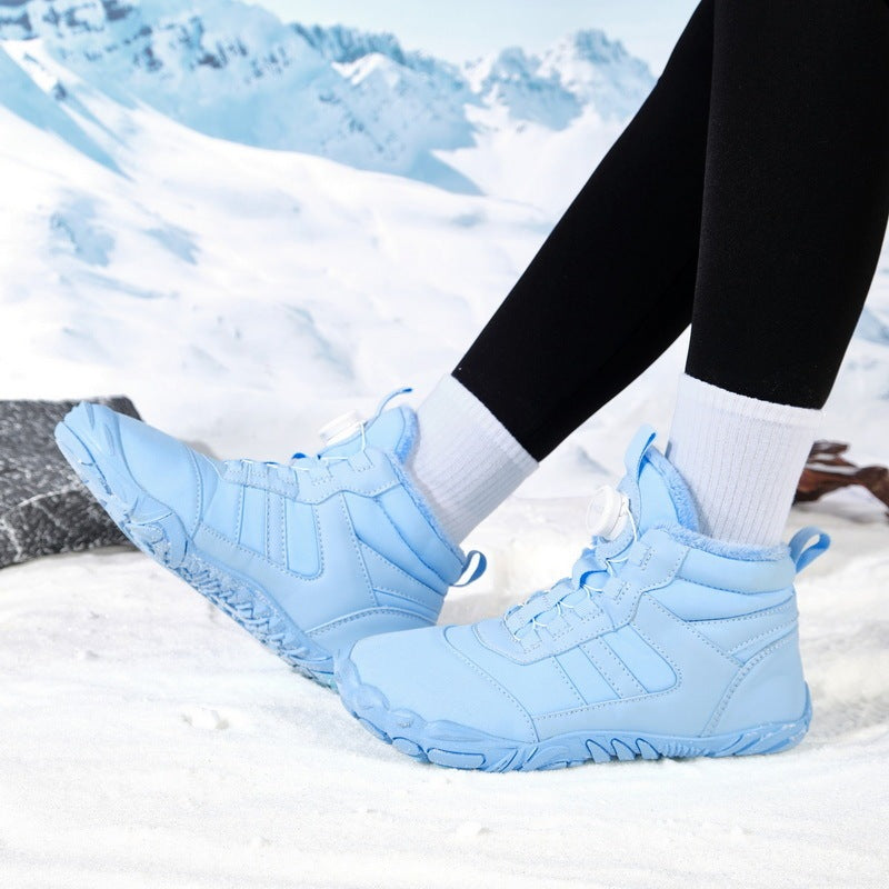 New Men And Women Couple Outdoor Thermal Warm Shoes Autumn And Winter Children Insulated Cotton-padded Shoes