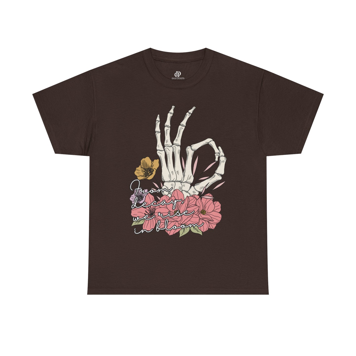 From Decay, We Rise in Bloom Besties Shirt