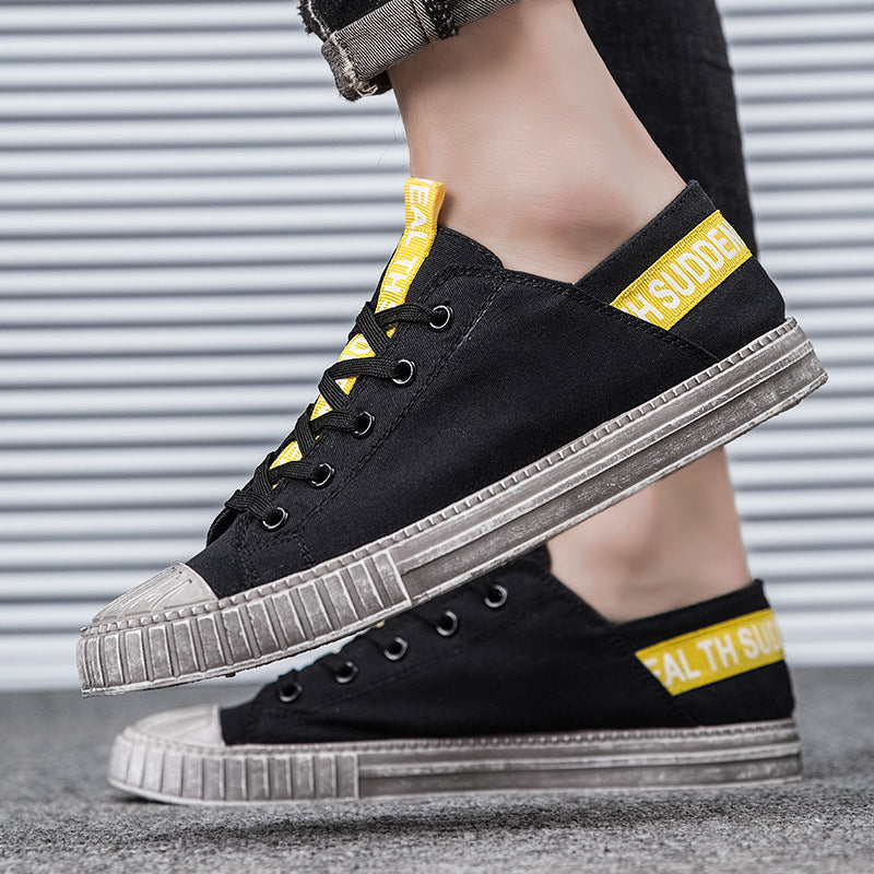 Breathable canvas shoes
