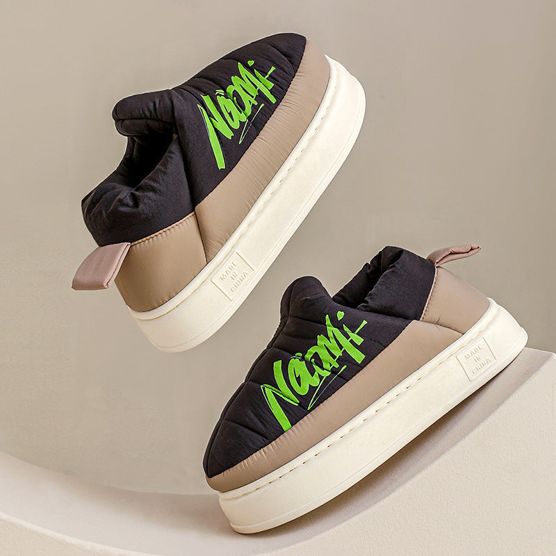 Warm Platform Slippers For Ladies