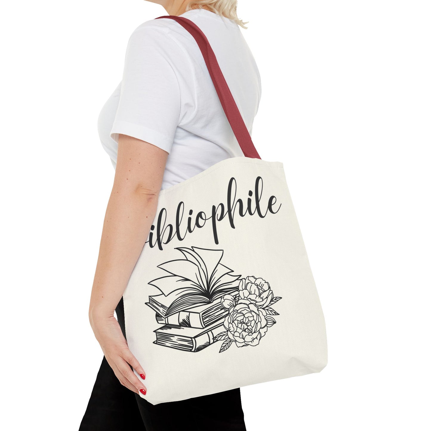 Bookish Tote Bag - Bibliophile Design
