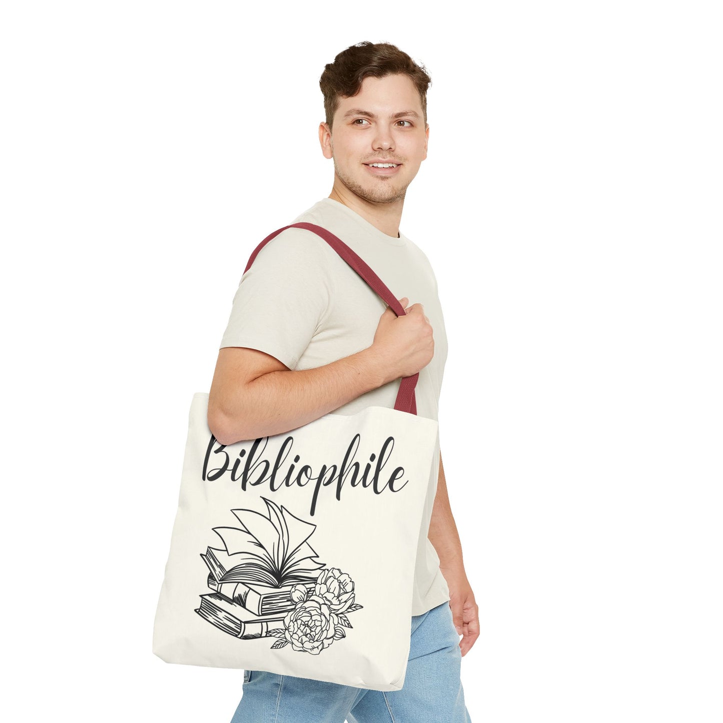 Bookish Tote Bag - Bibliophile Design