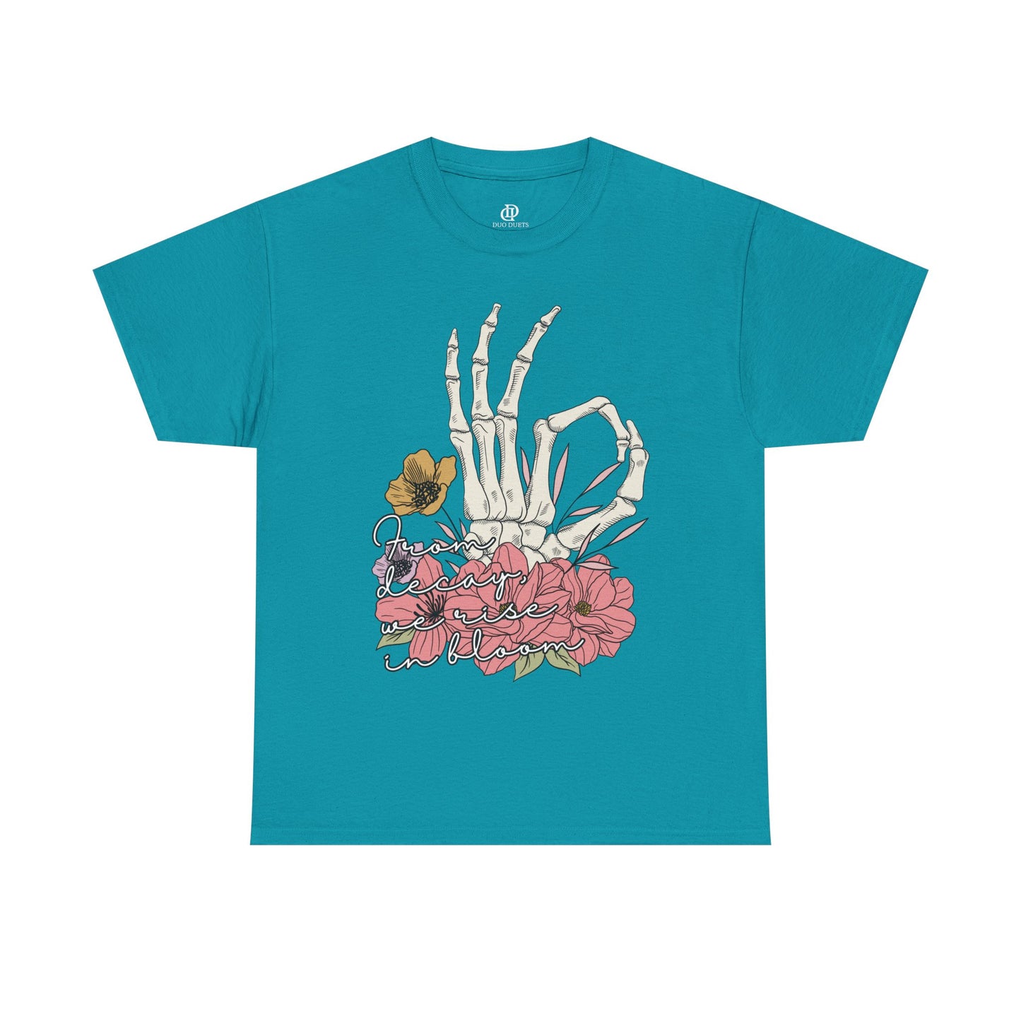 From Decay, We Rise in Bloom Besties Shirt