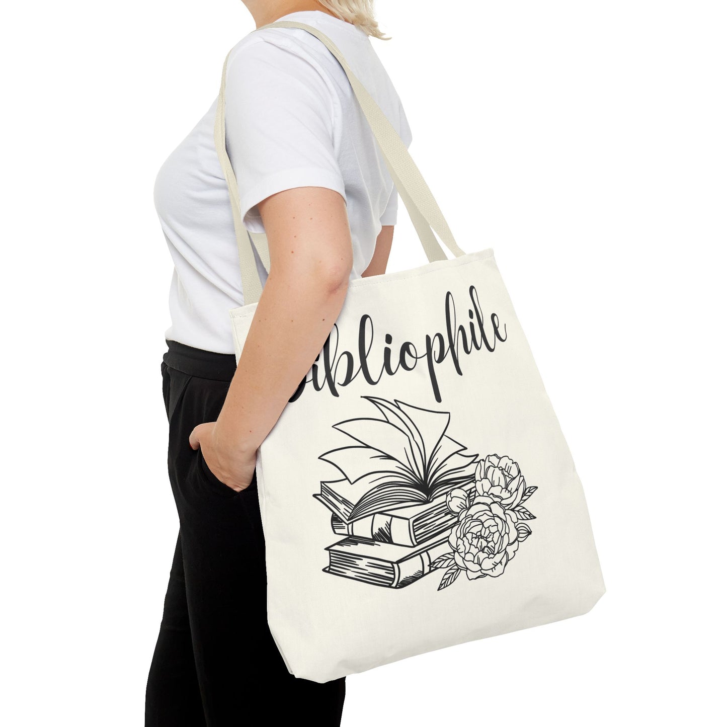 Bookish Tote Bag - Bibliophile Design
