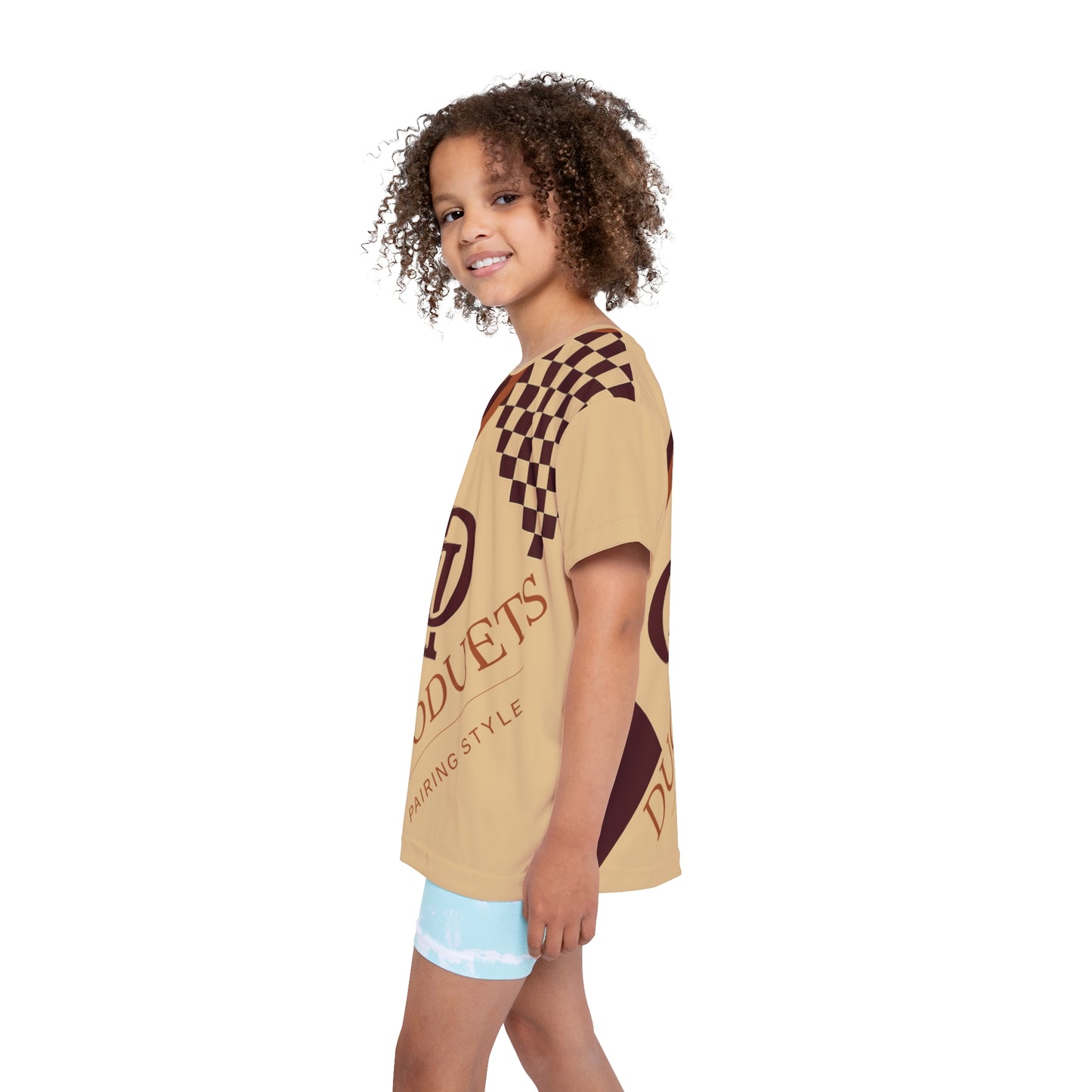 Kids Sports Jersey - Duoduets Parent Child Matching Shirt