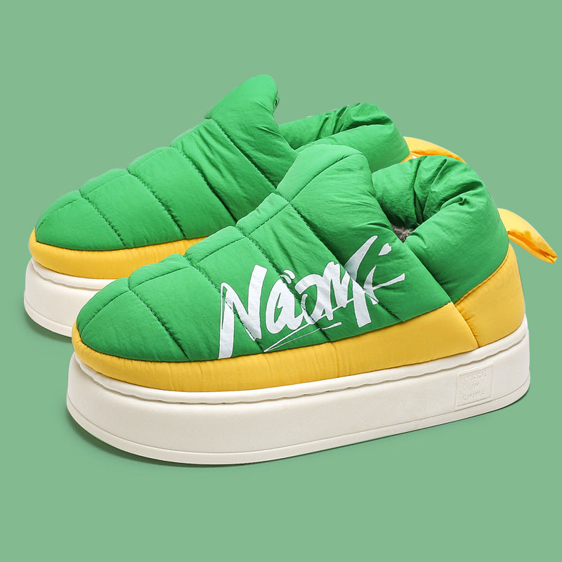 Warm Platform Slippers For Ladies