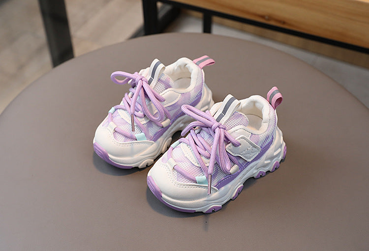 Children Dad Shoes Mesh Casual Running