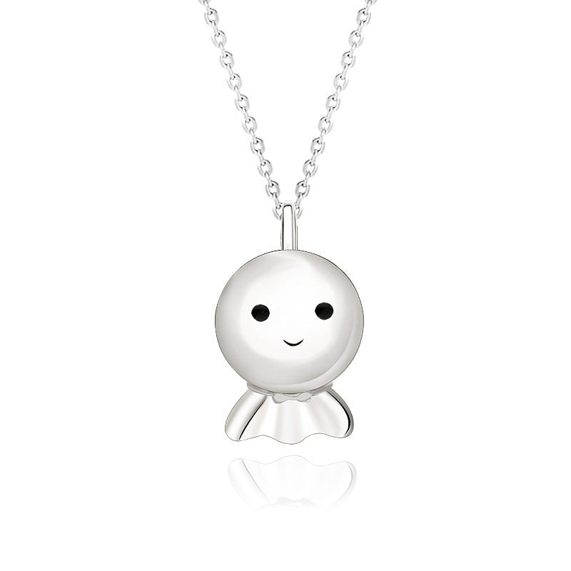 Sunny Doll Couple Necklace Sterling Silver Jewelry