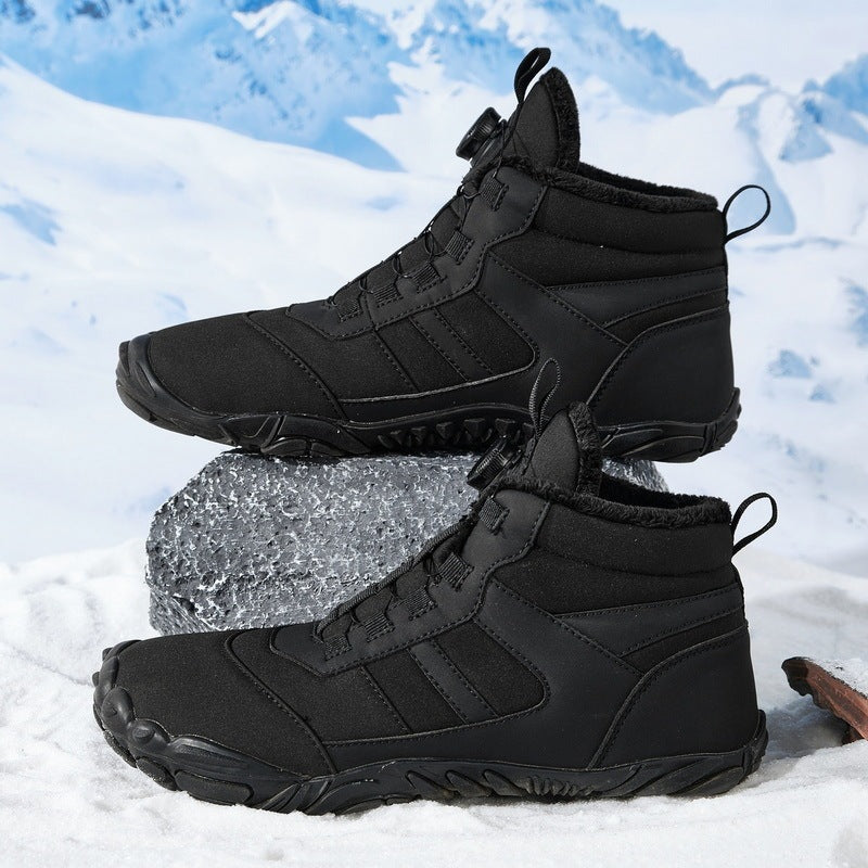 New Men And Women Couple Outdoor Thermal Warm Shoes Autumn And Winter Children Insulated Cotton-padded Shoes