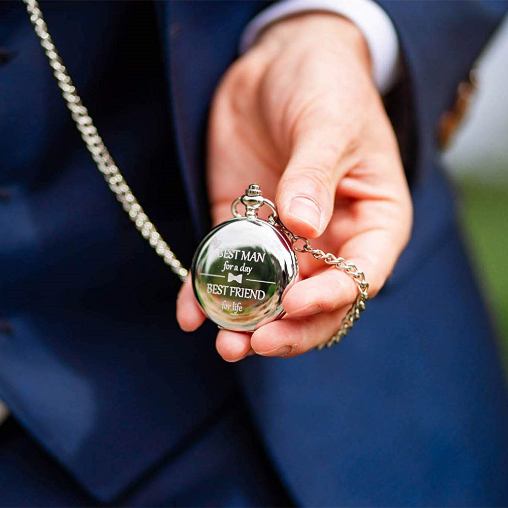Good Friend Quartz Pocket Watch