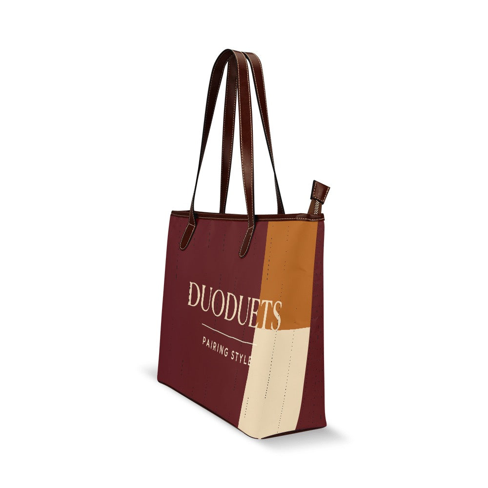 Signature Duo Shoulder Tote Bag