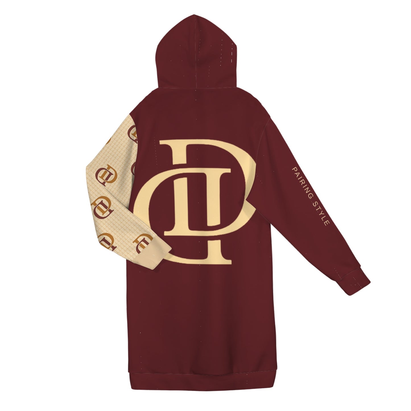 DuoDuet Women's Long Hooded Coat