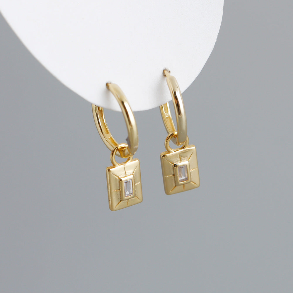 Fashion Personality Square Earrings For Women