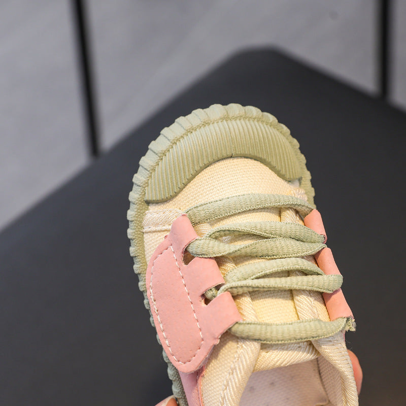All-matching Baby Girl Casual Shoes Children Small Fabric Shoes