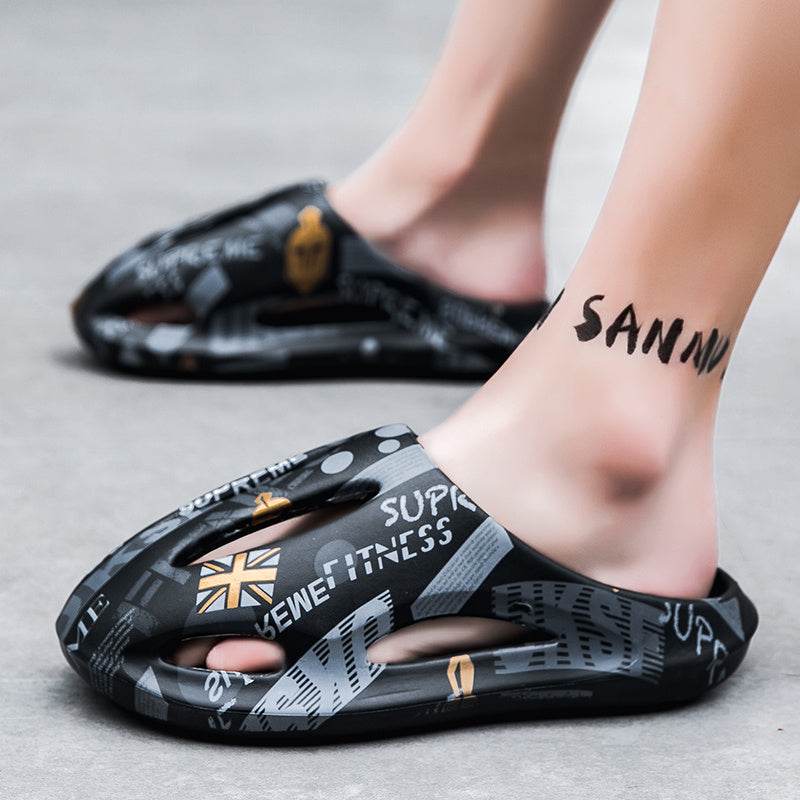 Step On Poopy Sports Slippers