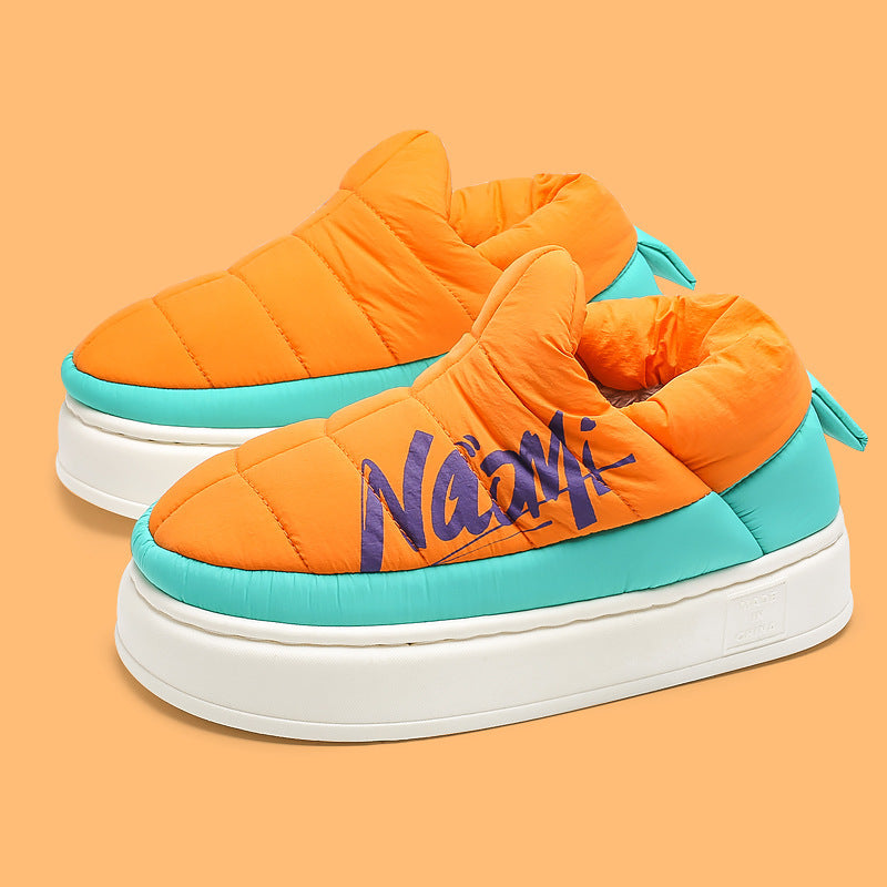 Warm Platform Slippers For Ladies