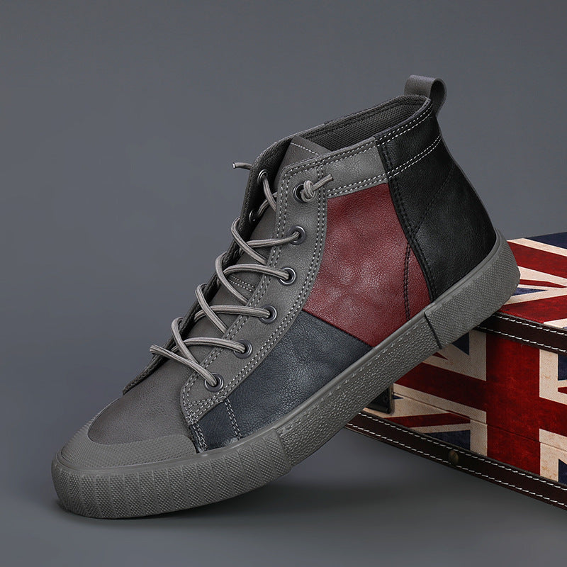 Autumn Canvas Shoes Casual Leather Fashion