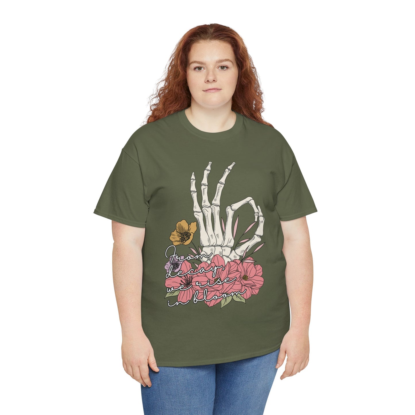 From Decay, We Rise in Bloom Besties Shirt