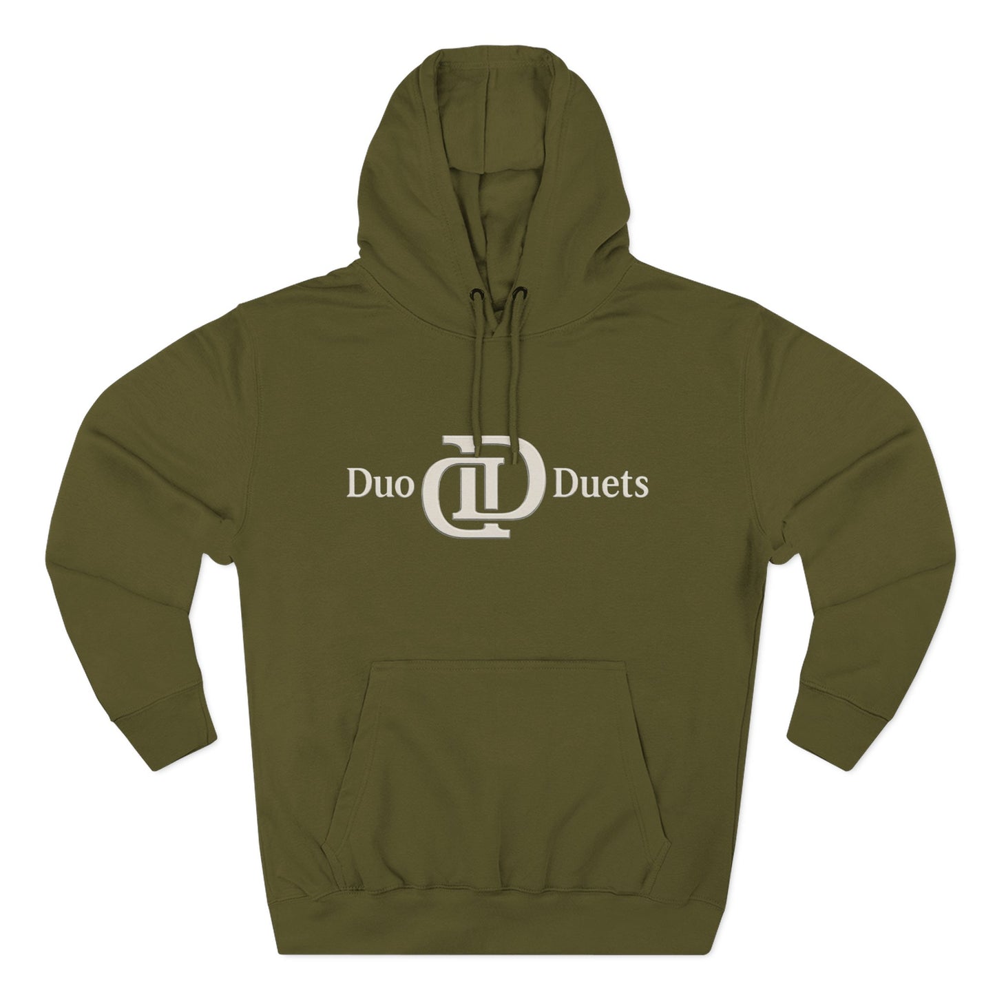 DuoDuets Three-Panel Fleece Hoodie - Cozy and Stylish Casual Wear