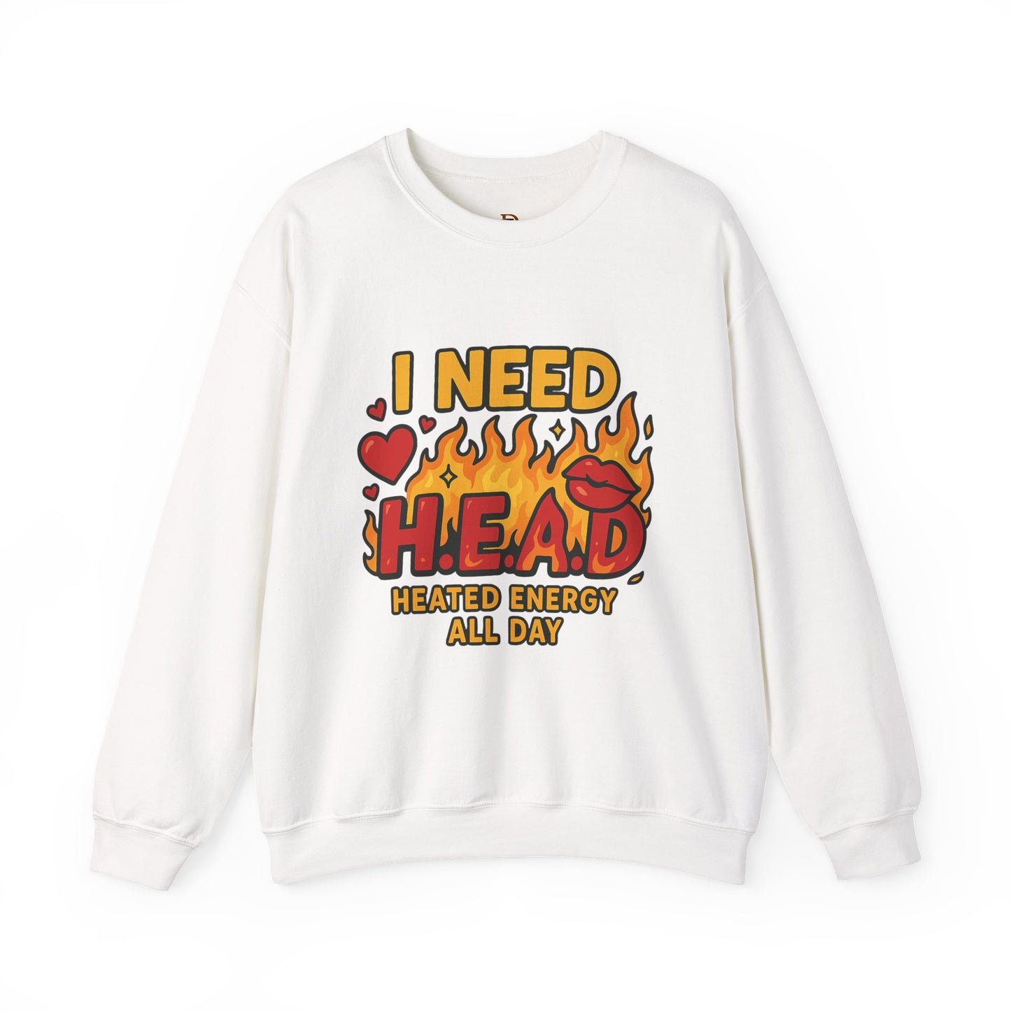 Energy Boost Unisex Sweatshirt - Heated Energy All Day