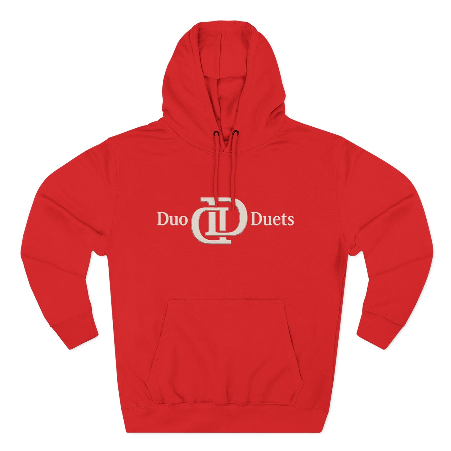 DuoDuets Three-Panel Fleece Hoodie - Cozy and Stylish Casual Wear