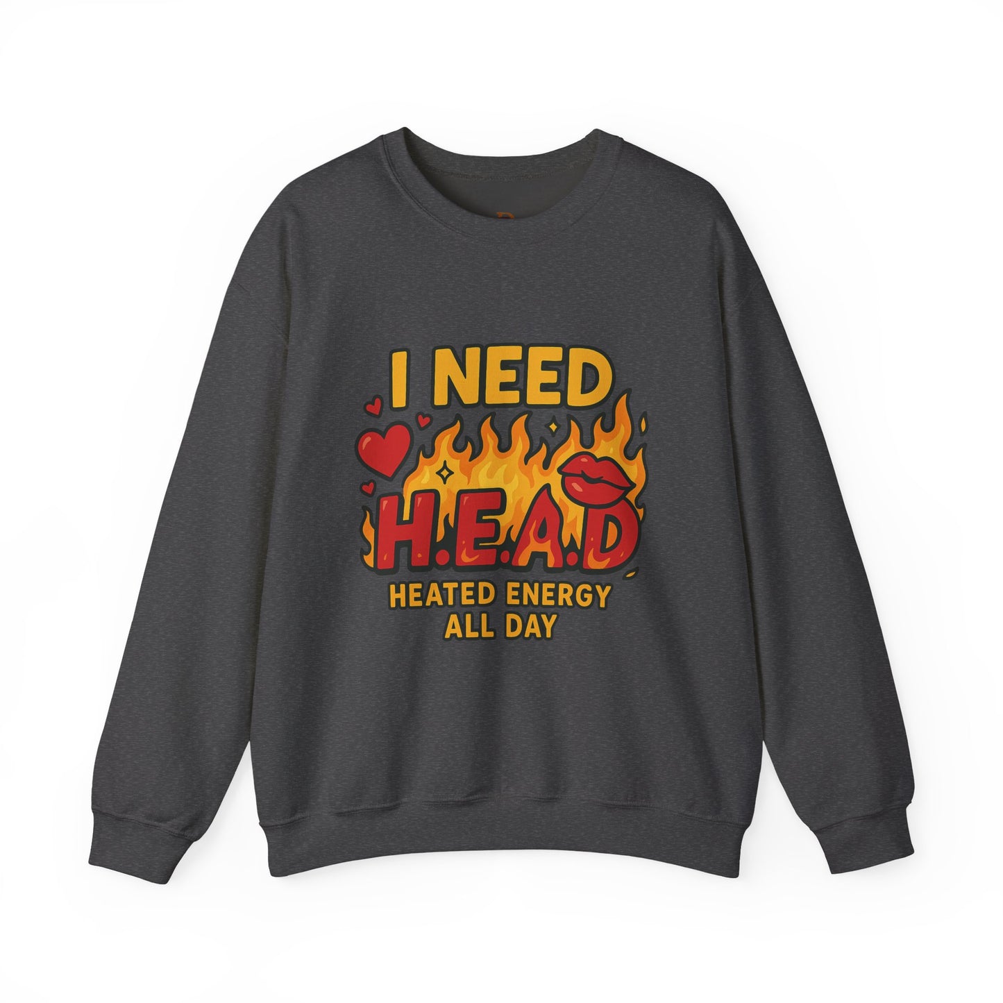 Energy Boost Unisex Sweatshirt - Heated Energy All Day