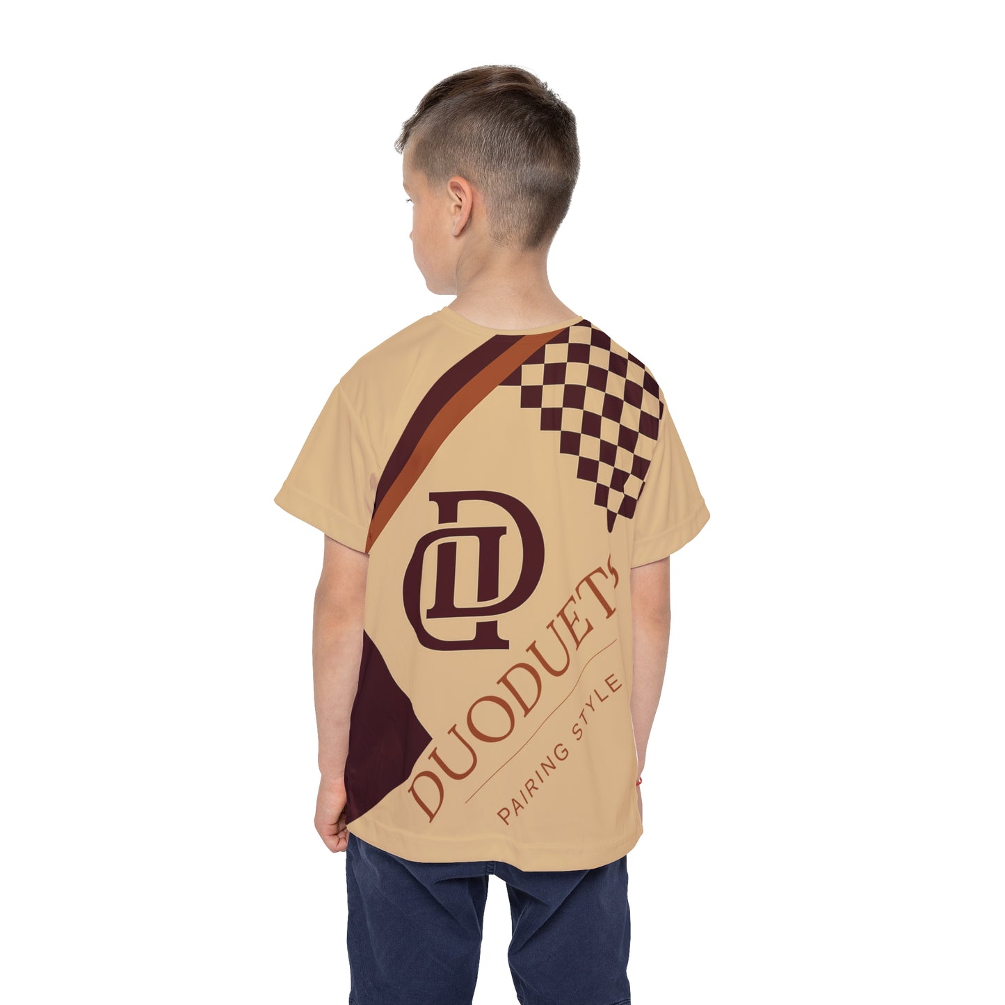 Kids Sports Jersey - Duoduets Parent Child Matching Shirt