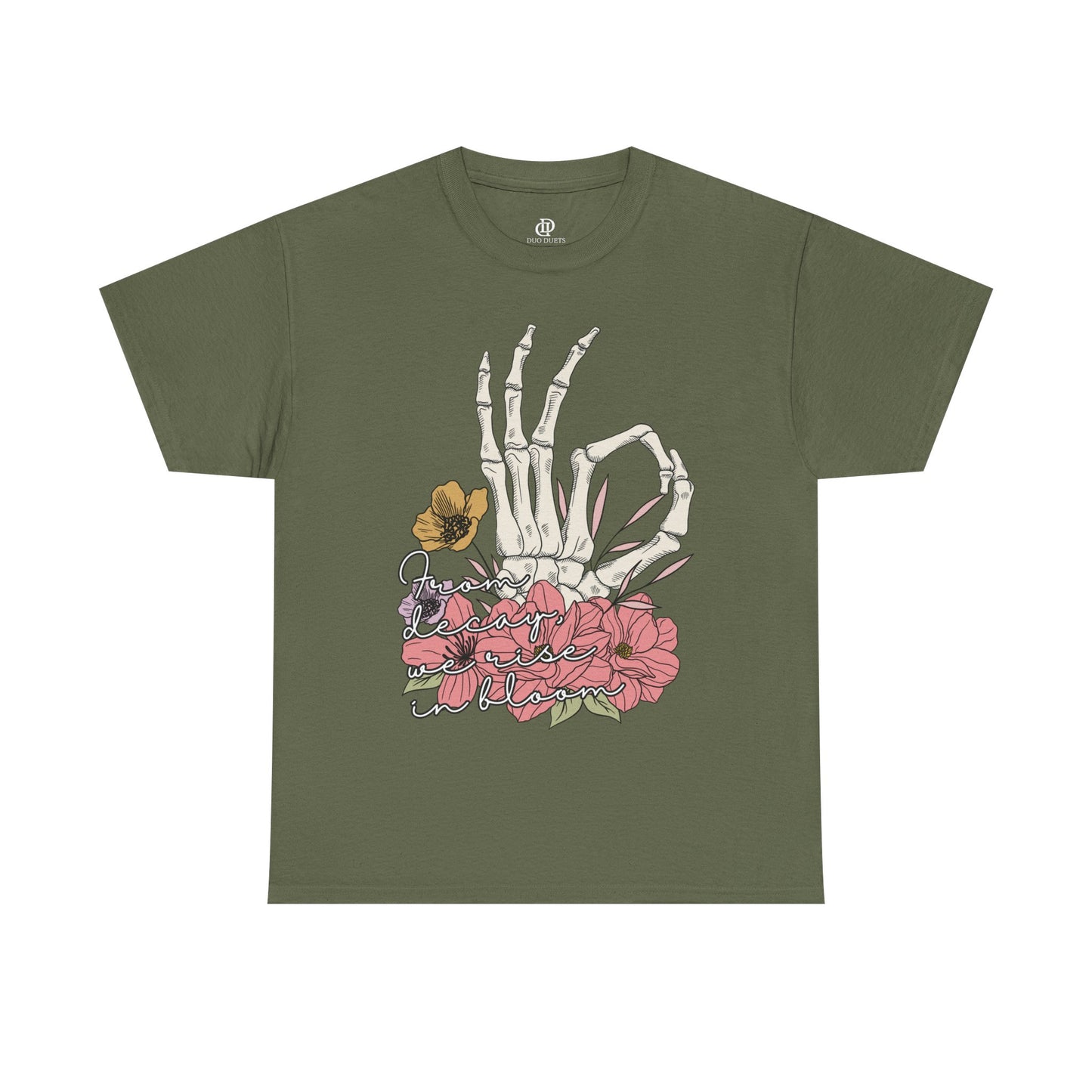 From Decay, We Rise in Bloom Besties Shirt